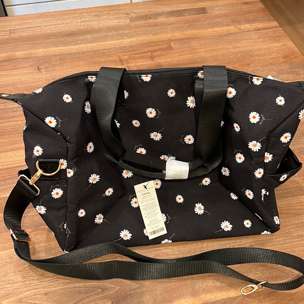 Alice + Olivia Duffle Bag.
